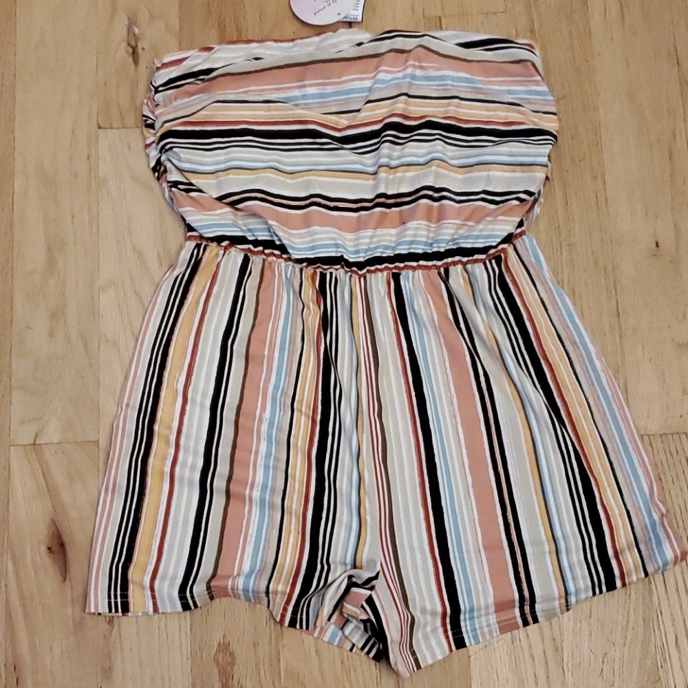Striped Romper